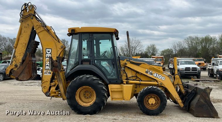 image for item LA9913 John Deere 410G  backhoe