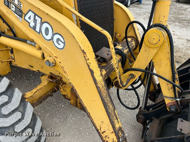 image for item LA9913 John Deere 410G  backhoe