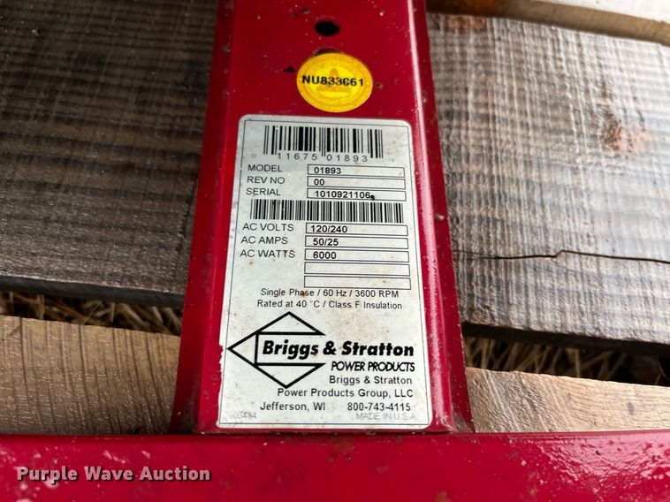 image for item LA9915 (2) generators