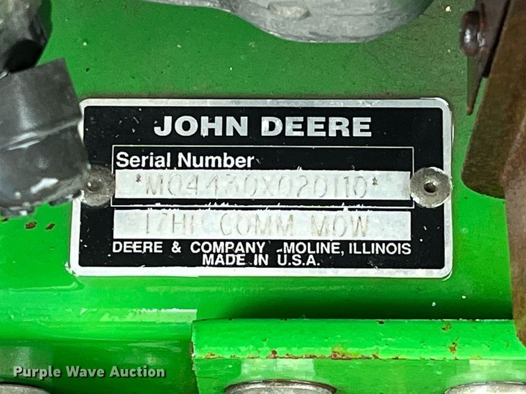 image for item LA9918 John Deere Commercial 54  lawn mower