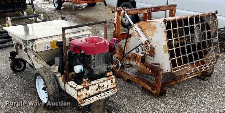 image for item LA9920 Raise Rite Versa Pump  concrete mixer