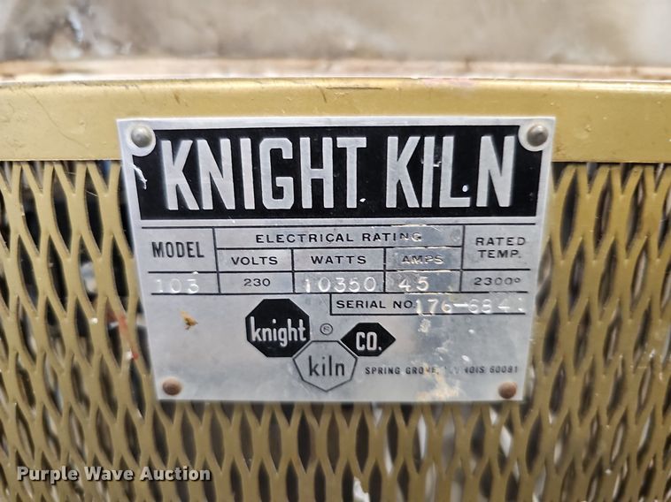 image for item LE9350 Knight Kiln 103  kiln