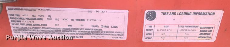 image for item LH9540 2012 Morbark Beever M15R  wood chipper