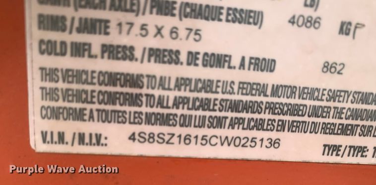 image for item LH9540 2012 Morbark Beever M15R  wood chipper