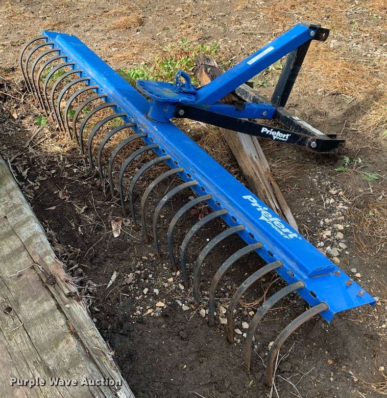 image for item LH9576 Priefert  landscape rake