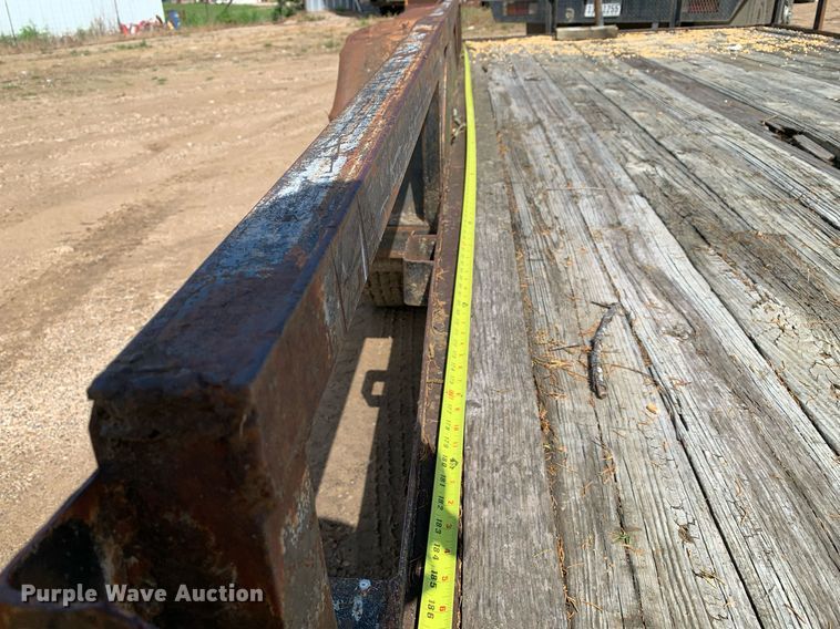 image for item LH9579 1990 Shop built  utility trailer