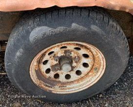 image for item LH9579 1990 Shop built  utility trailer