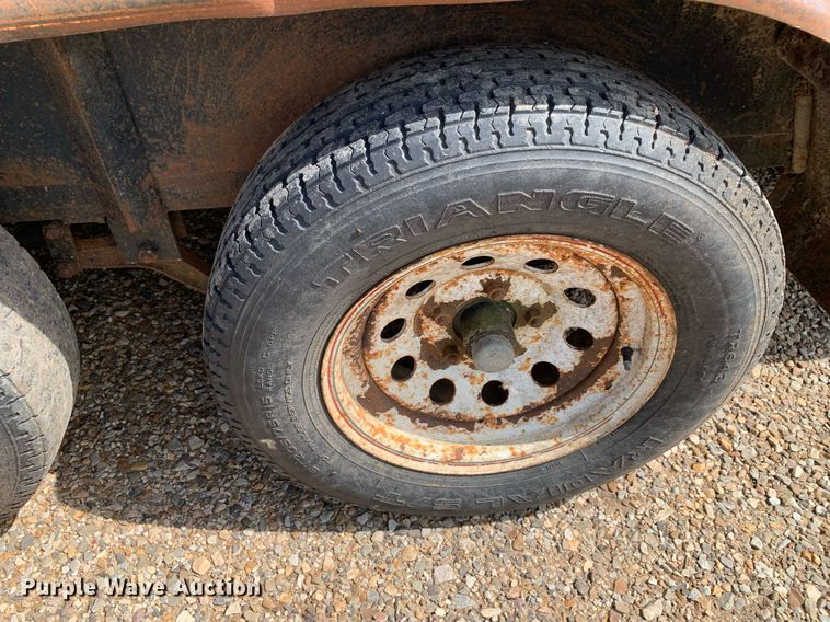 image for item LH9579 1990 Shop built  utility trailer