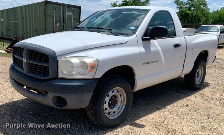 image for item LH9583 2007 Dodge Ram 1500  pickup truck