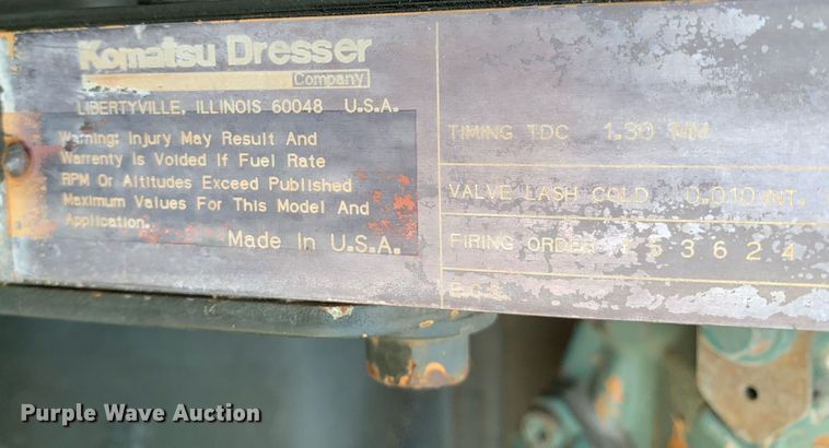 image for item LH9585 1991 Dresser 520C  wheel loader