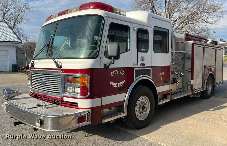 image for item LI9585 2005 American LaFrance Eagle  pumper fire truck