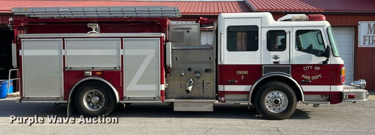 image for item LI9585 2005 American LaFrance Eagle  pumper fire truck