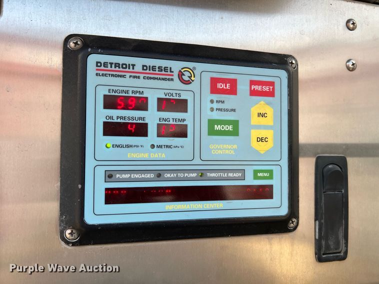 image for item LI9585 2005 American LaFrance Eagle  pumper fire truck