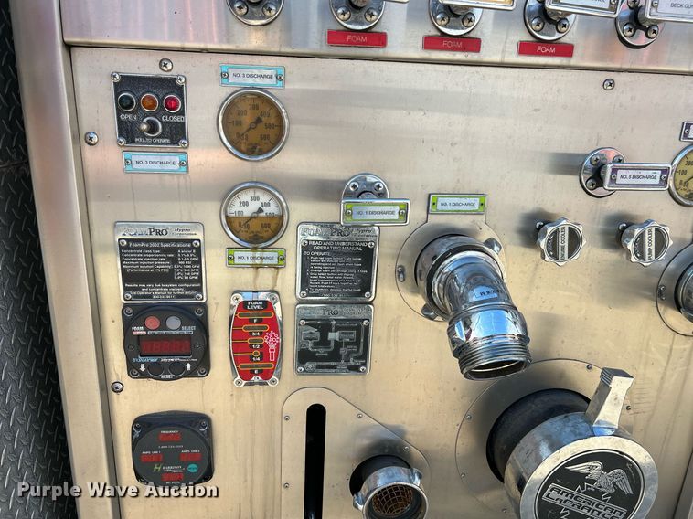 image for item LI9585 2005 American LaFrance Eagle  pumper fire truck