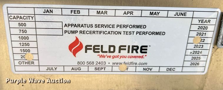 image for item LI9585 2005 American LaFrance Eagle  pumper fire truck