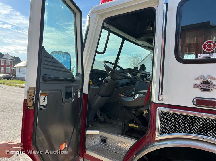 image for item LI9585 2005 American LaFrance Eagle  pumper fire truck