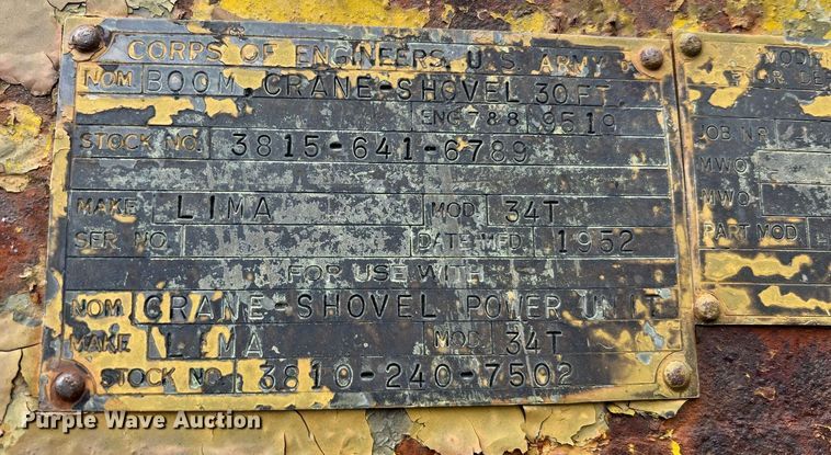 image for item LI9589 1964 American 2360  crane