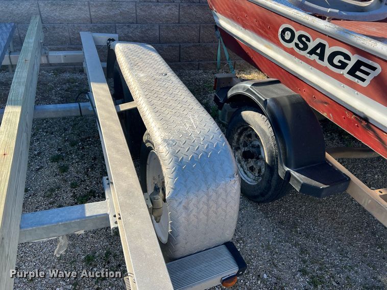 image for item LI9592 2008 McClain Trailers ATT2052  boat trailer