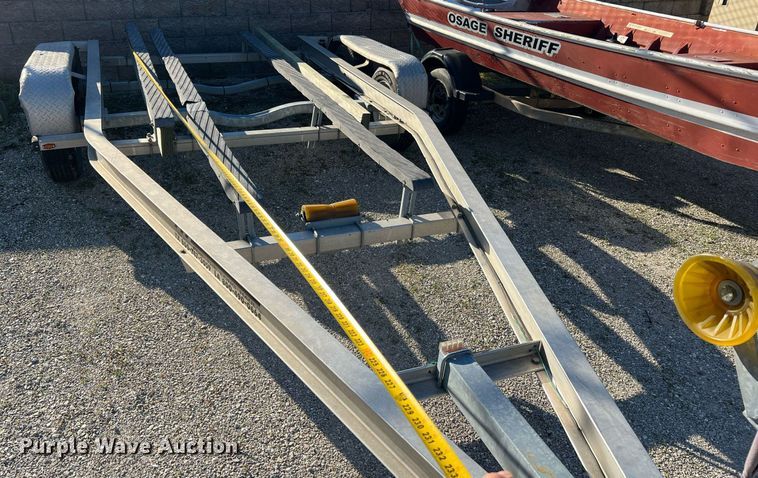 image for item LI9592 2008 McClain Trailers ATT2052  boat trailer