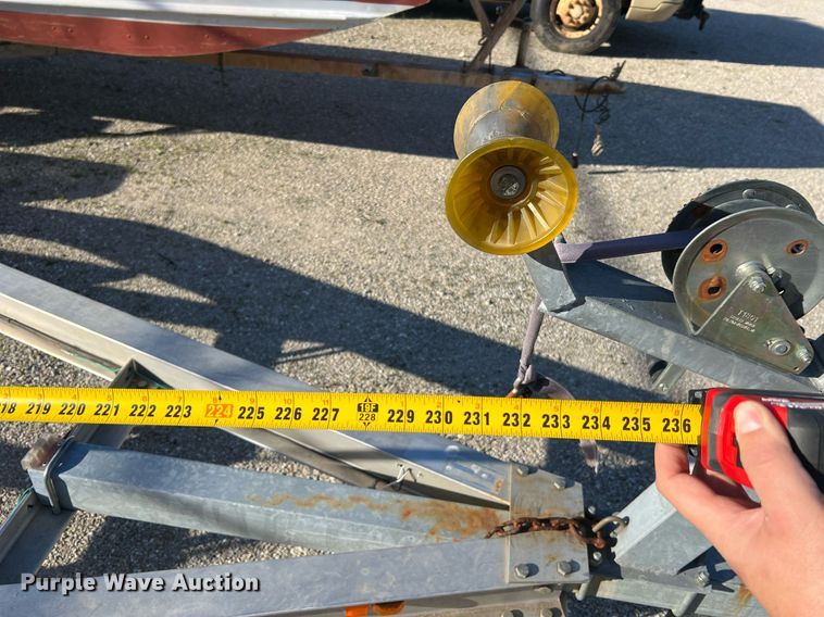 image for item LI9592 2008 McClain Trailers ATT2052  boat trailer