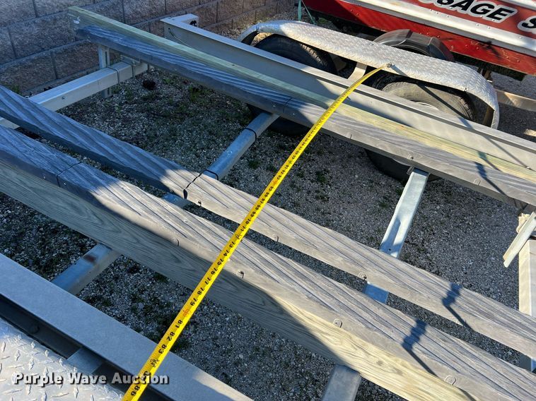 image for item LI9592 2008 McClain Trailers ATT2052  boat trailer