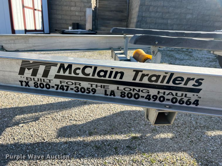 image for item LI9592 2008 McClain Trailers ATT2052  boat trailer