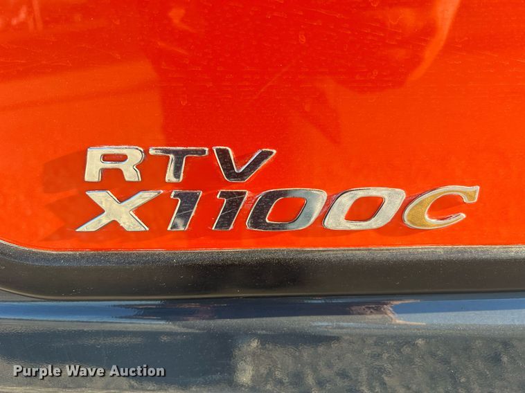 image for item LI9598 Kubota RTVX1100C  utility vehicle