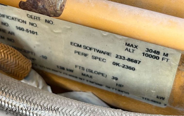 image for item LI9613 2005 Caterpillar 140H  motor grader