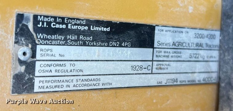 image for item LI9616 1996 Case 4230 XL  tractor