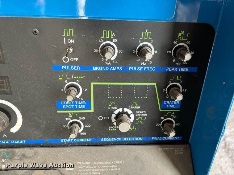 image for item LI9617 Miller Syncrowave 350LX  welder/generator