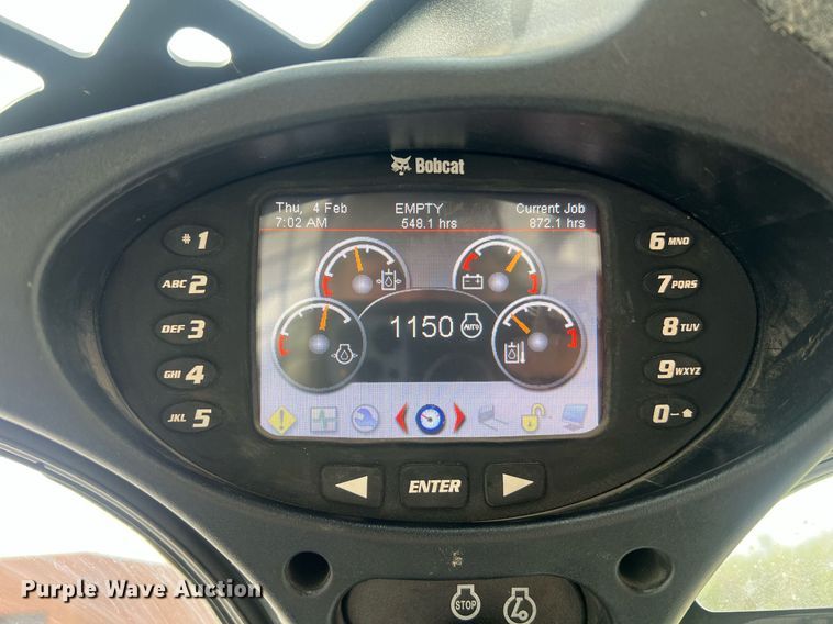 image for item LI9627 2015 Bobcat T650  tracked skid steer loader