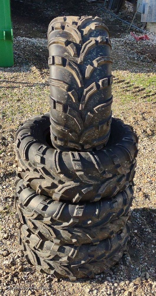 image for item LL9046 (4) 25x10.00-12 440 Mag Off Road tires