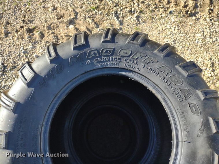 image for item LL9046 (4) 25x10.00-12 440 Mag Off Road tires