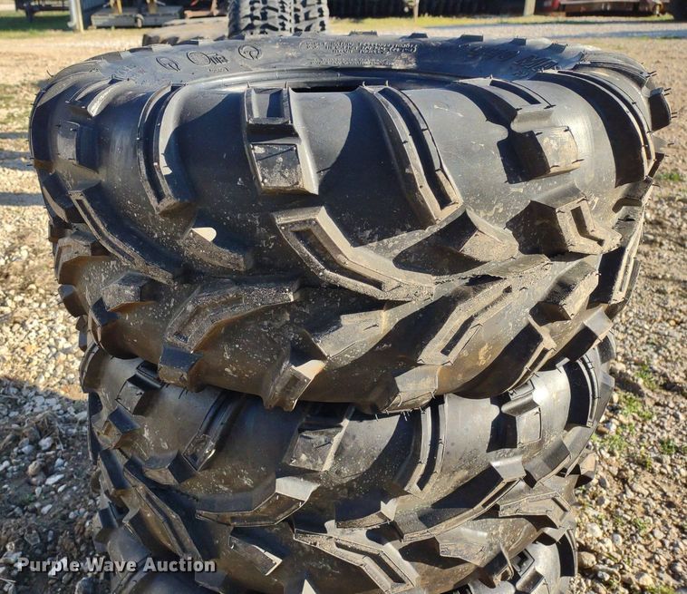 image for item LL9046 (4) 25x10.00-12 440 Mag Off Road tires