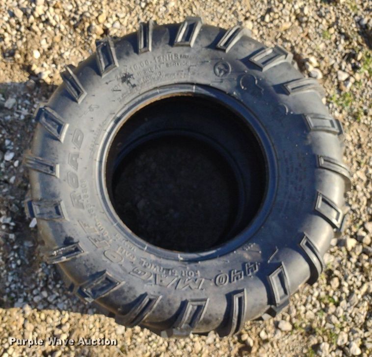 image for item LL9046 (4) 25x10.00-12 440 Mag Off Road tires