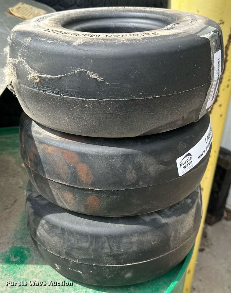 image for item LN9199 (3) 11x4-5 solid tires