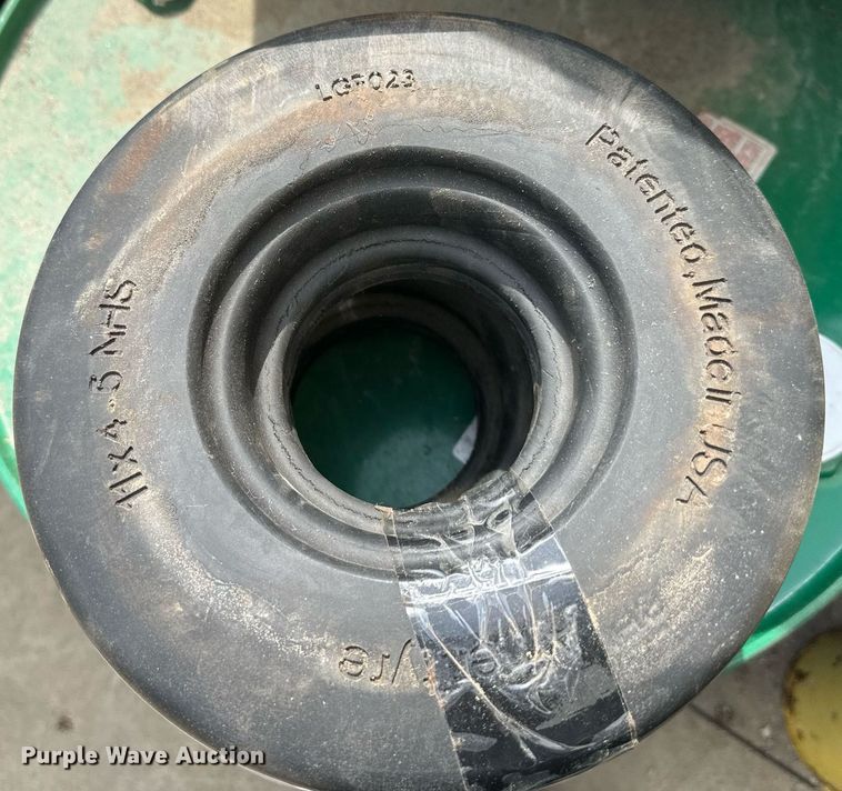 image for item LN9199 (3) 11x4-5 solid tires