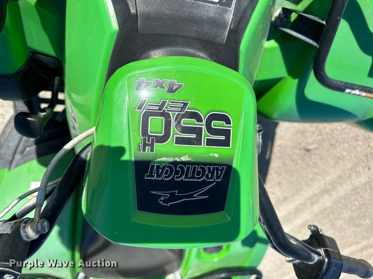 image for item LN9442 2009 Arctic Cat 550 H1 EFI  ATV
