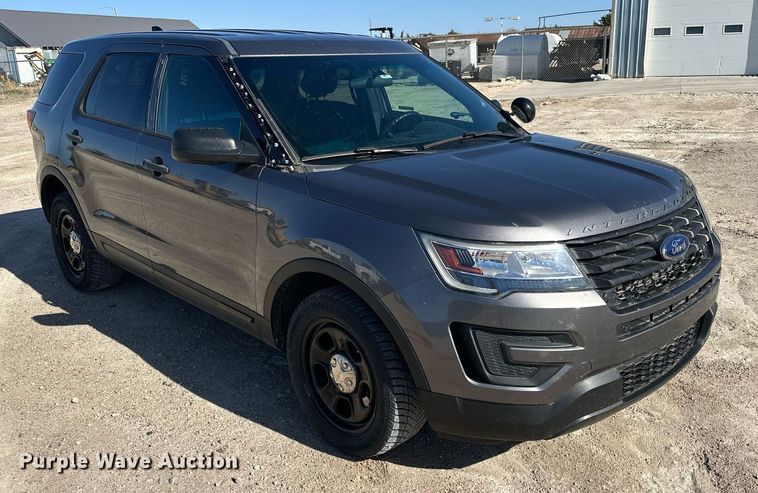 image for item LN9446 2016 Ford Explorer Police Interceptor  SUV