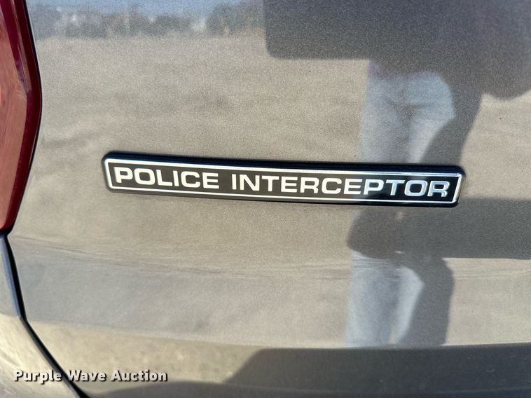 image for item LN9446 2016 Ford Explorer Police Interceptor  SUV