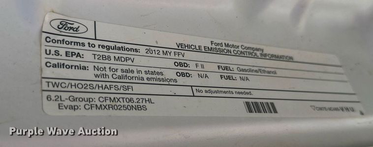 image for item LN9450 2012 Ford F250 Super Duty  pickup truck