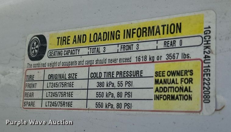 image for item LN9452 2006 Chevrolet Silverado 2500HD  pickup truck