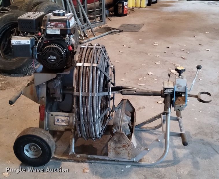 image for item LP9553 MyTana M-98  sewer rodder