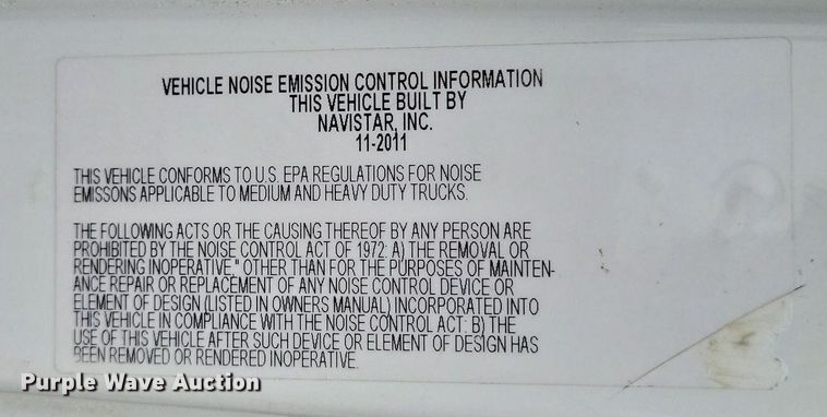 image for item LR9208 2012 International WorkStar 7300  dump truck