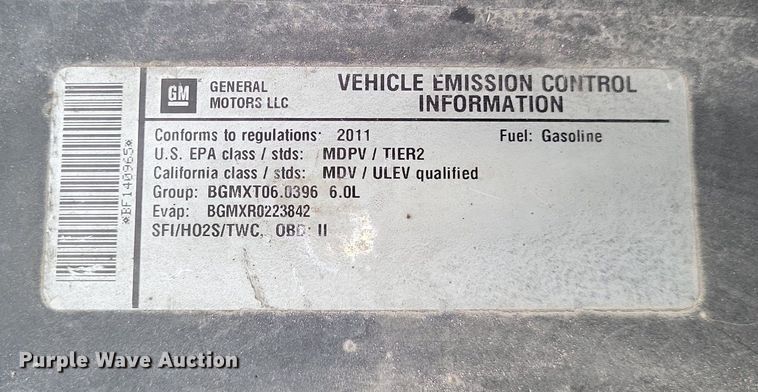 image for item LR9209 2011 Chevrolet Silverado 3500HD  pickup truck