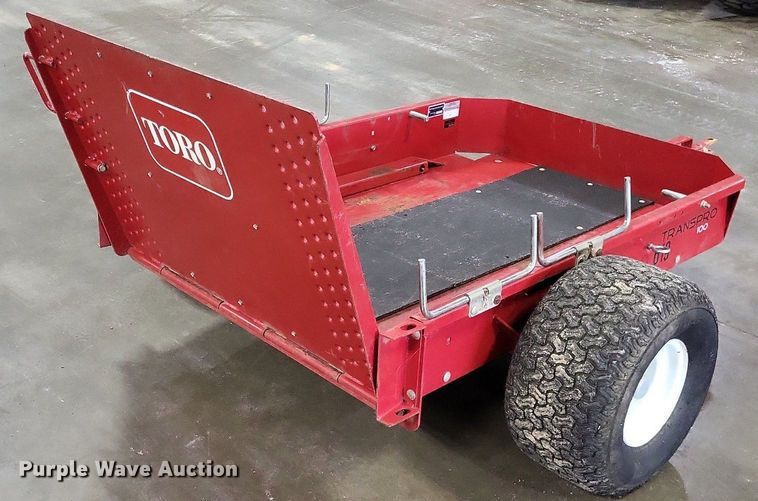 image for item LR9211 Toro Transpro 100  lawn cart