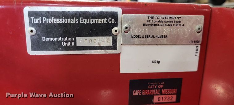 image for item LR9211 Toro Transpro 100  lawn cart