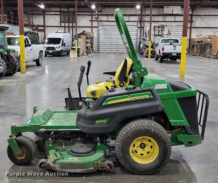 image for item LR9212 2017 John Deere Z997R  ZTR lawn mower