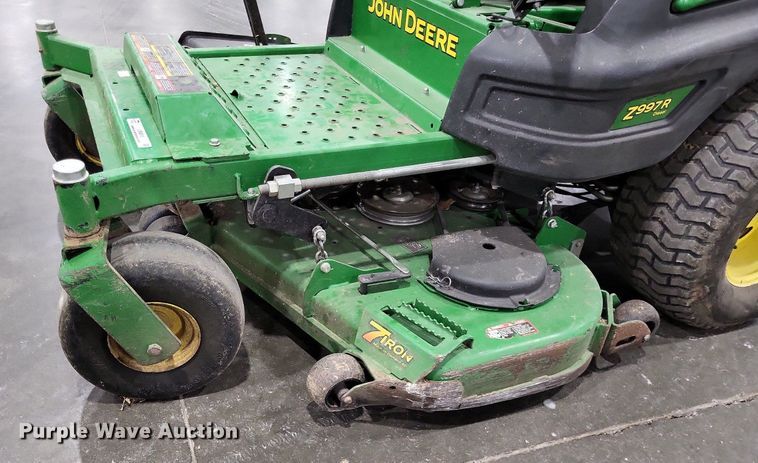 image for item LR9212 2017 John Deere Z997R  ZTR lawn mower