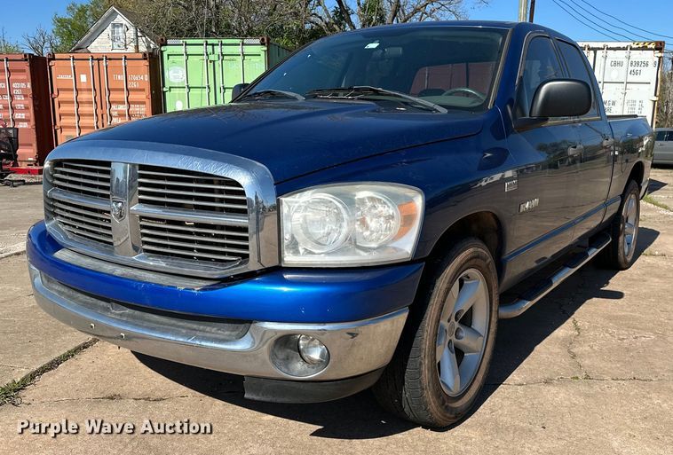 image for item LR9660 2008 Dodge Ram 1500  Quad Cab pickup truck